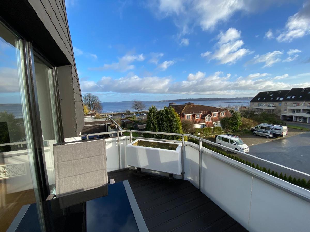 Beach House II - Penthousewohnung In Bestlage Mit Sonniger Dachterrasse Und Top Meerblick Harrislee Exterior foto